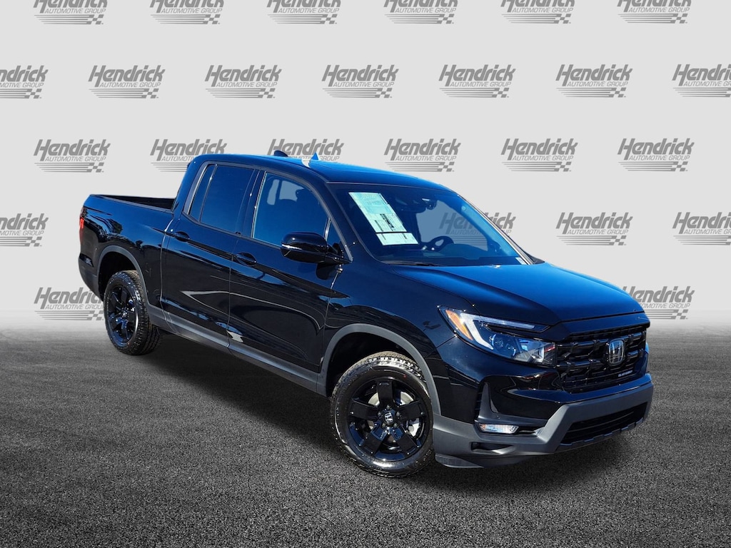 New 2026 Honda Ridgeline Black Edition Crew Cab Pickup