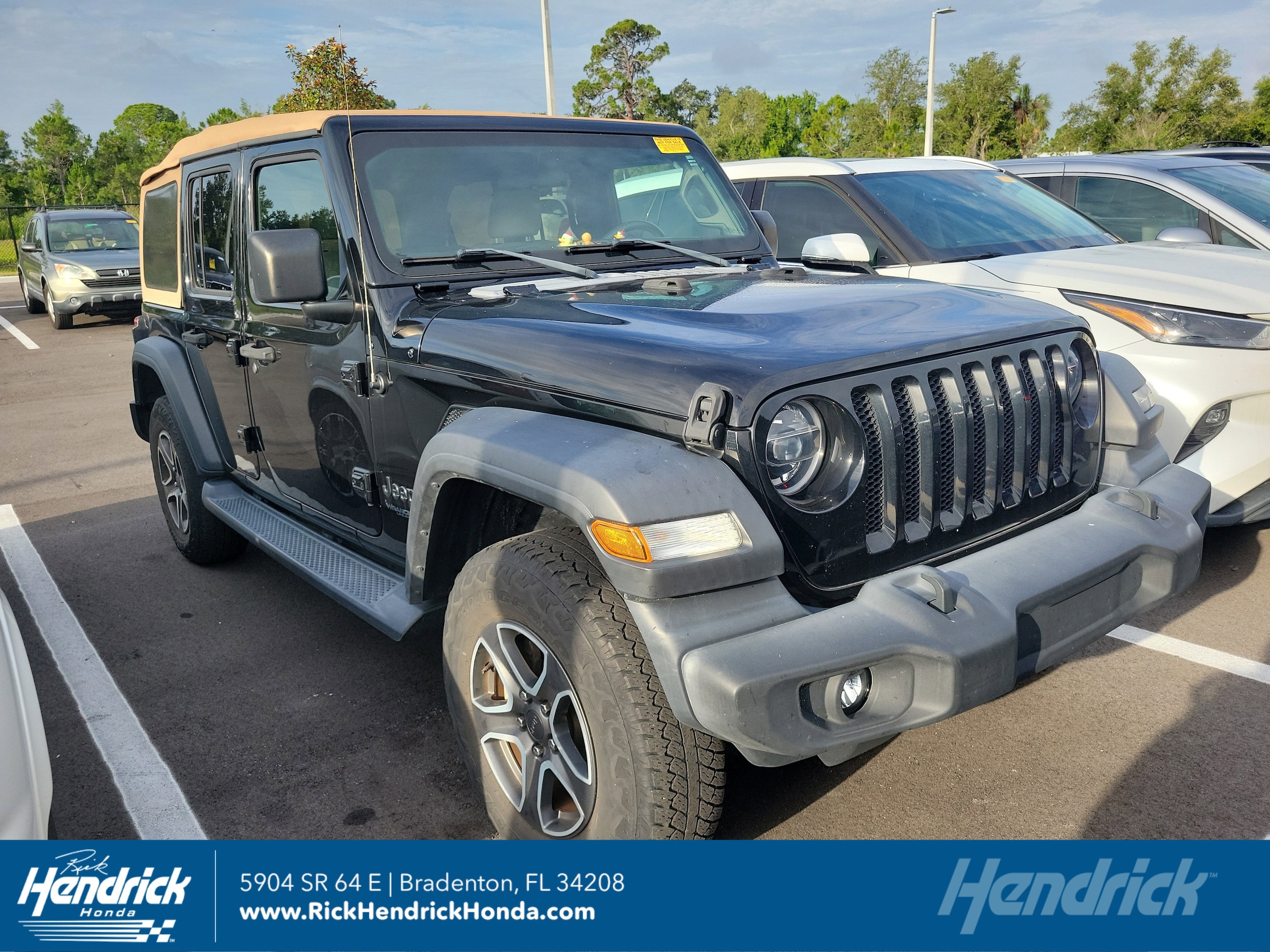 2020 Jeep Wrangler Black and Tan's photo