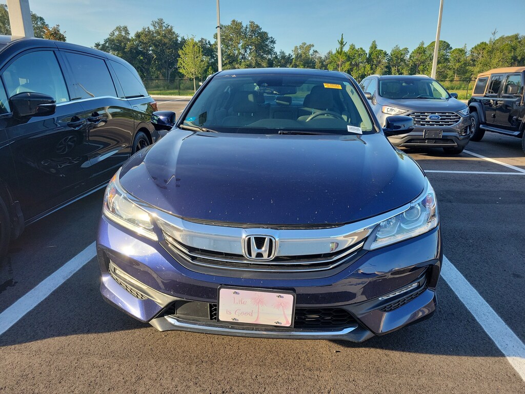 Used 2016 Honda Accord EX-L w/Navi & Honda Sensing Sedan