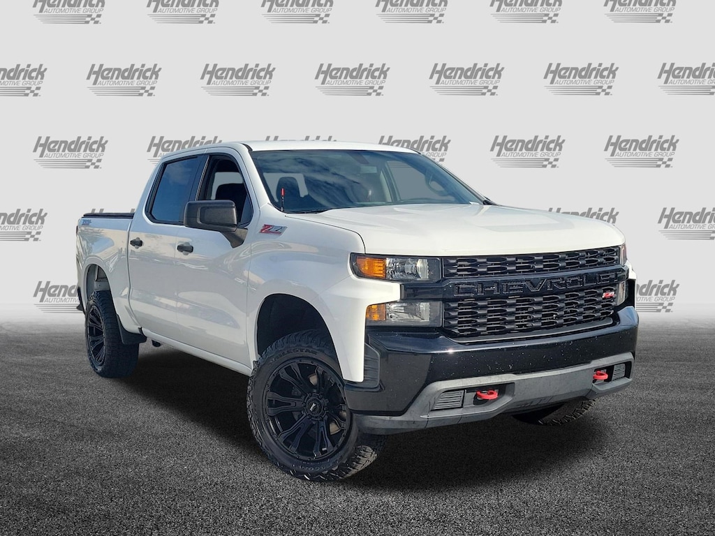 Used 2019 Chevrolet Silverado 1500 Silverado Custom Trail Boss Truck Crew Cab