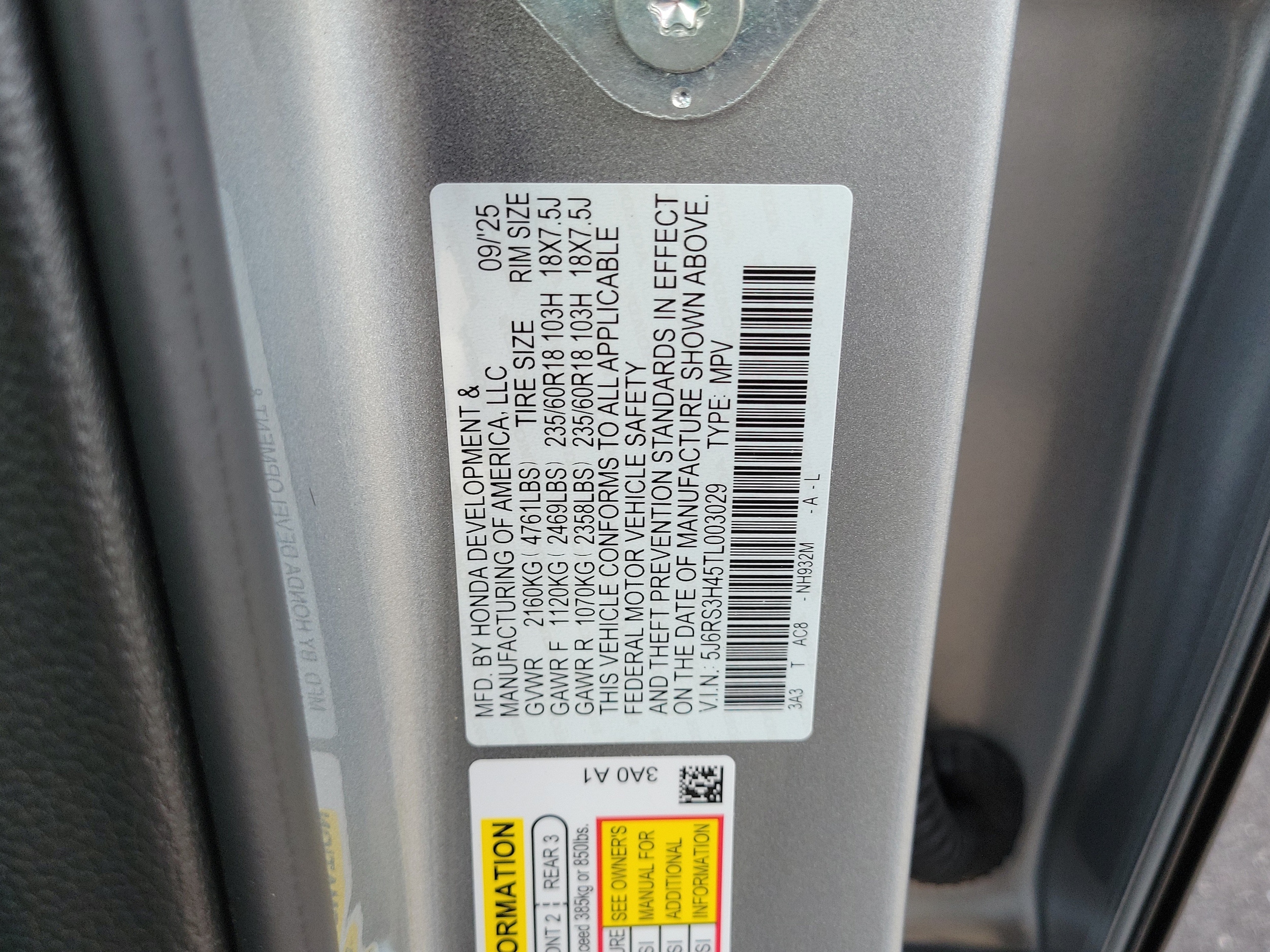 2026 Honda CR-V EX - Photo 33