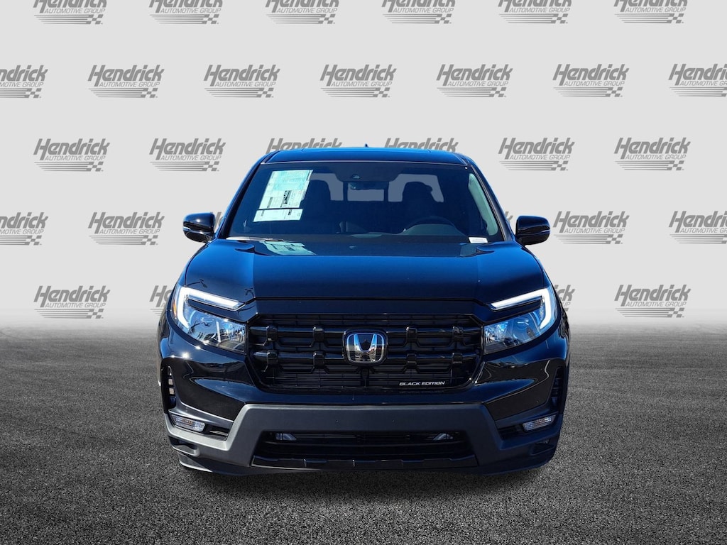 New 2026 Honda Ridgeline Black Edition Crew Cab Pickup