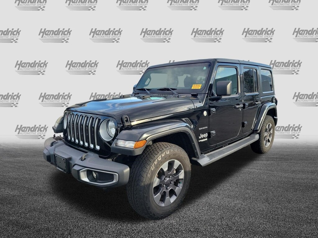 Used 2018 Jeep Wrangler Unlimited Sahara 4x4 SUV