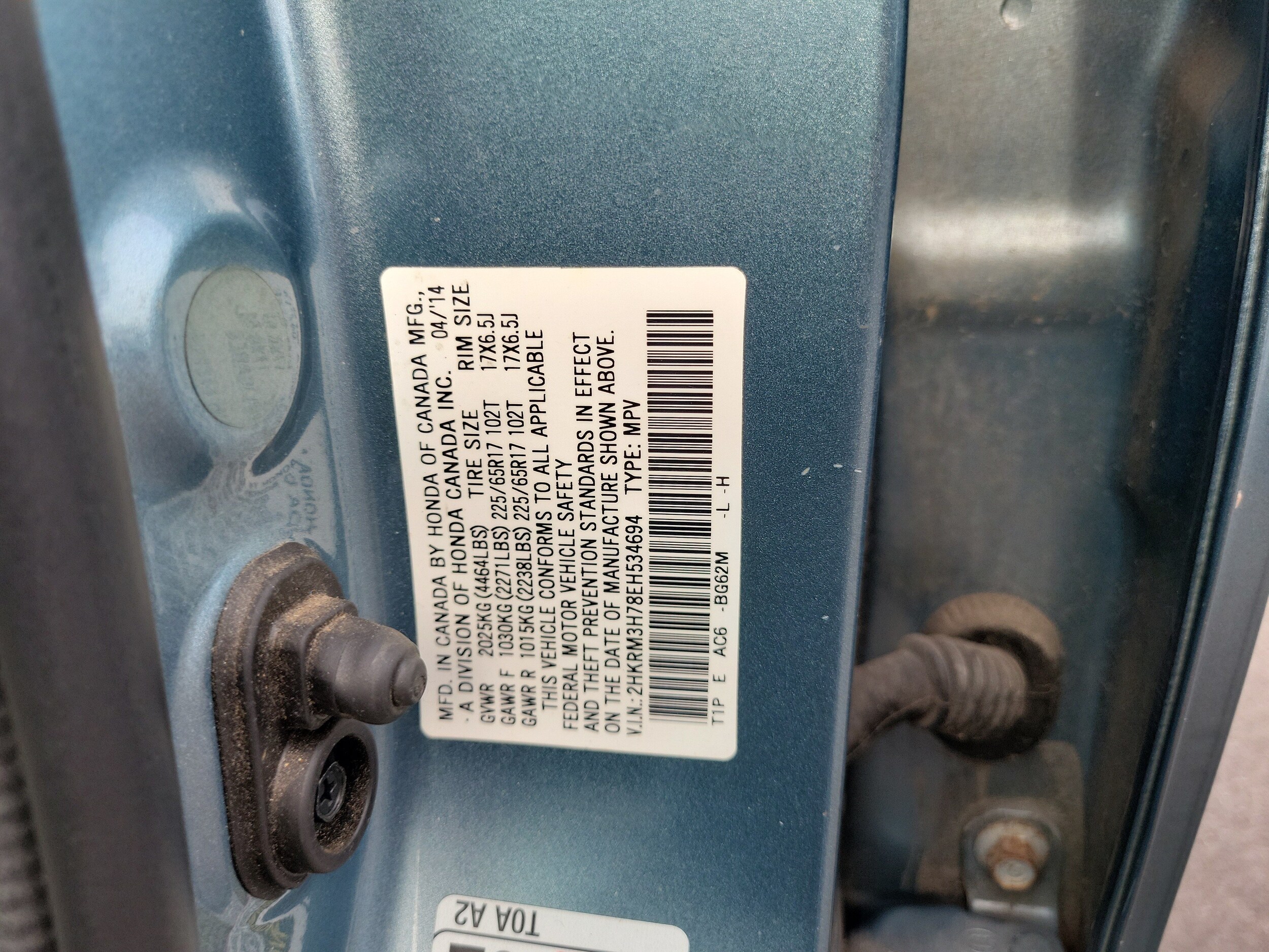 2014 Honda CR-V EX-L - Photo 33