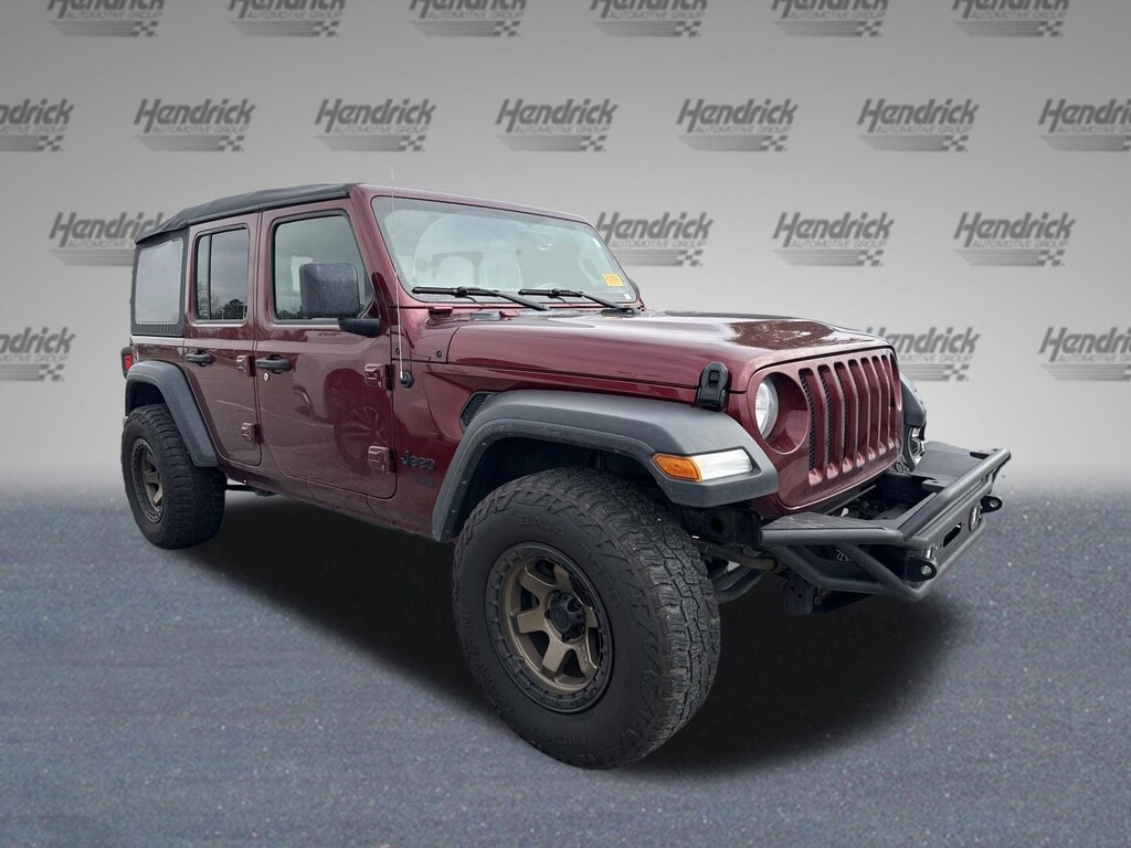 Used 2021 Jeep Wrangler Unlimited Sport Convertible