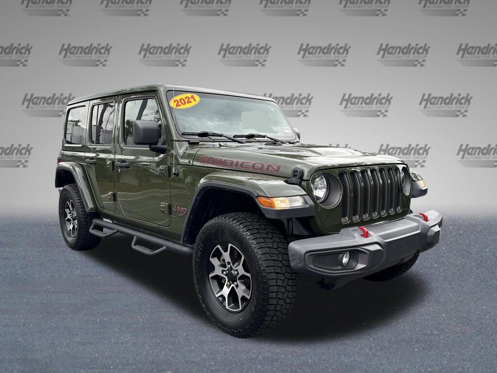 Used 2021 Jeep Wrangler Unlimited Rubicon Convertible