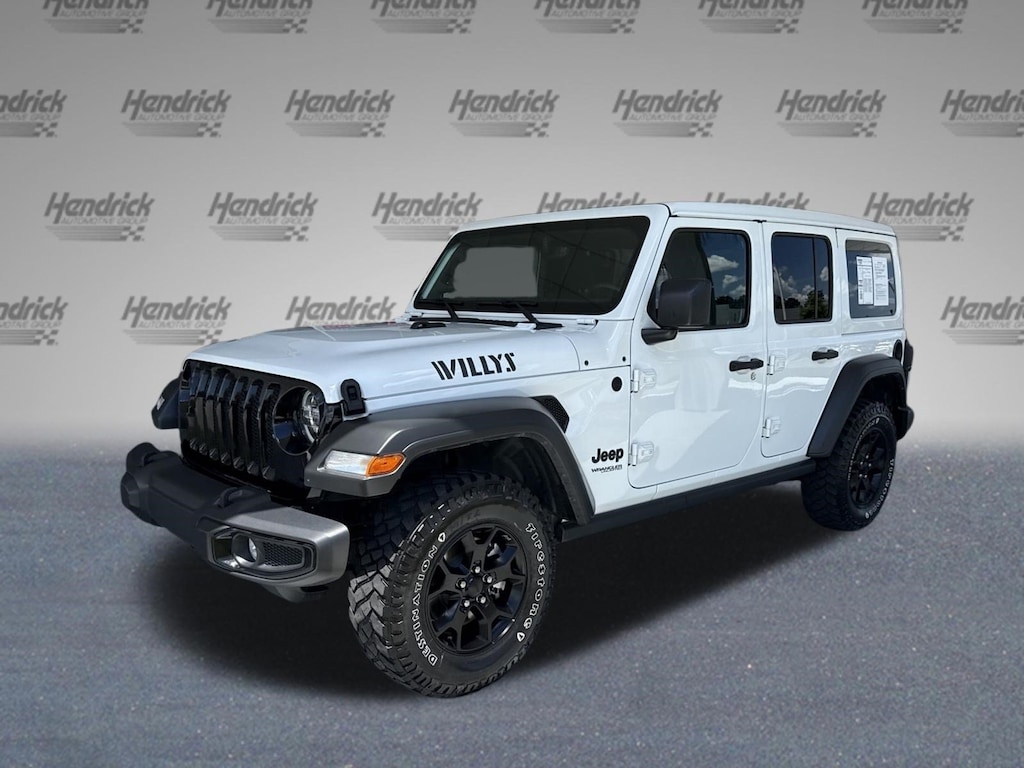 Used 2022 Jeep Wrangler Unlimited Willys Convertible