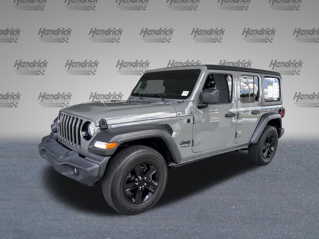 Used 2022 Jeep Wrangler Unlimited Sport Altitude Convertible