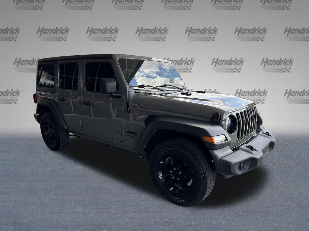 Used 2022 Jeep Wrangler Unlimited Sport Altitude Convertible