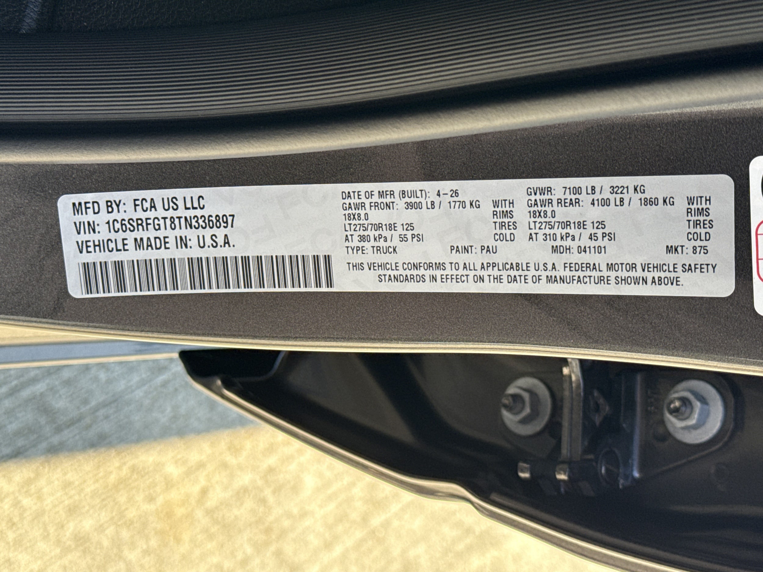 New 2026 Ram 1500 For Sale in North Charleston - VIN