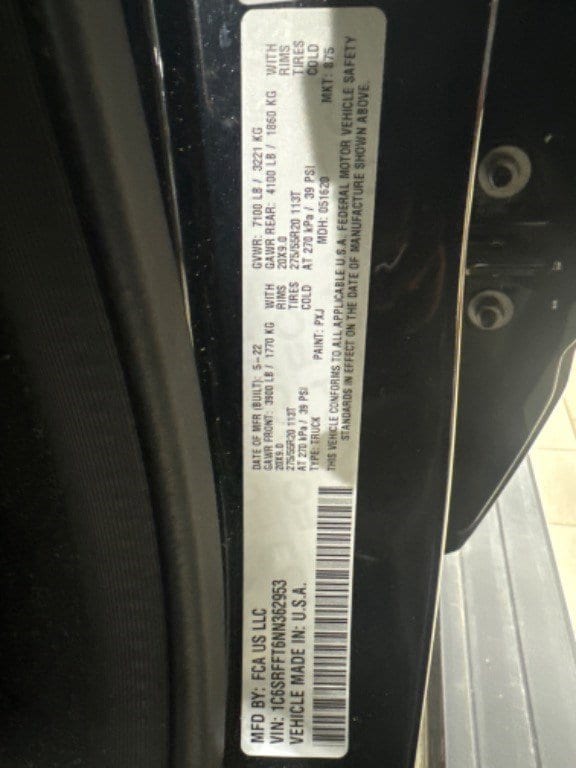 2022 Ram 1500 Big Horn photo 5