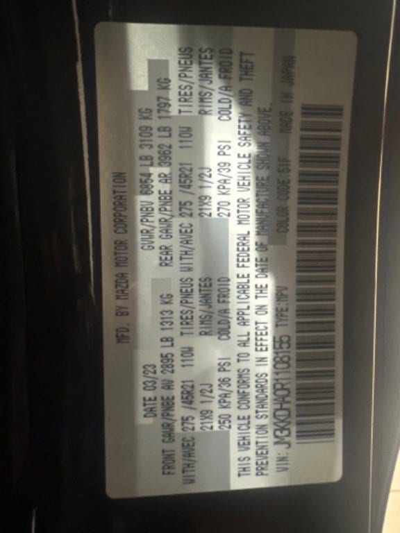 Used 2024 Mazda CX-90 Phev For Sale in Fayetteville, NC VIN