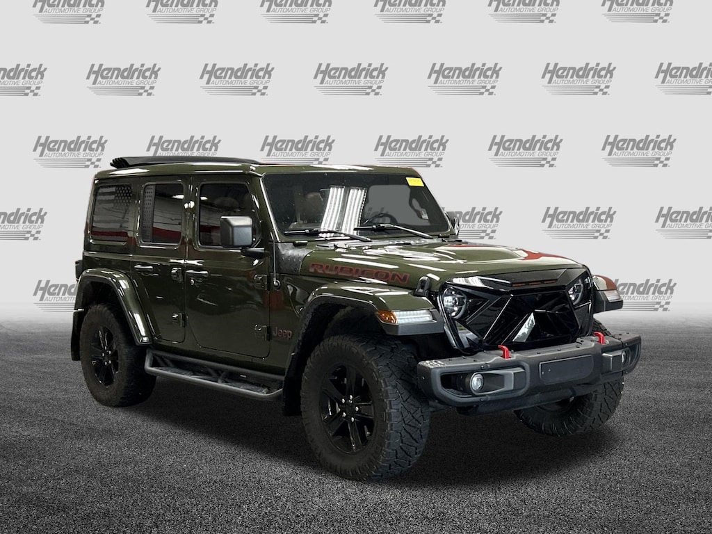 Used 2021 Jeep Wrangler Unlimited Rubicon Convertible