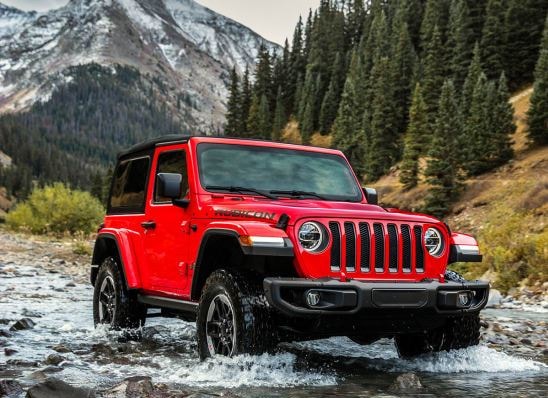 New Red 2018 Jeep 
Wrangler JL