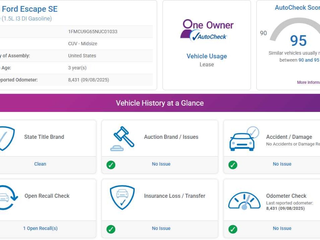Used 2022 Ford Escape SE AWD