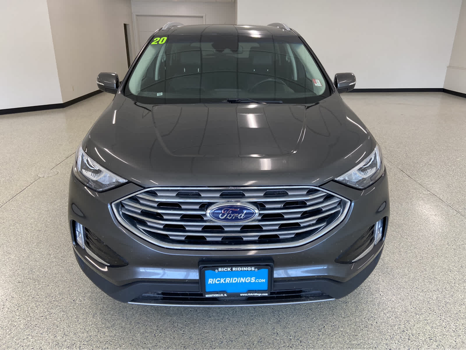 Used 2020 Ford Edge SEL with VIN 2FMPK3J94LBA20015 for sale in Monticello, IL