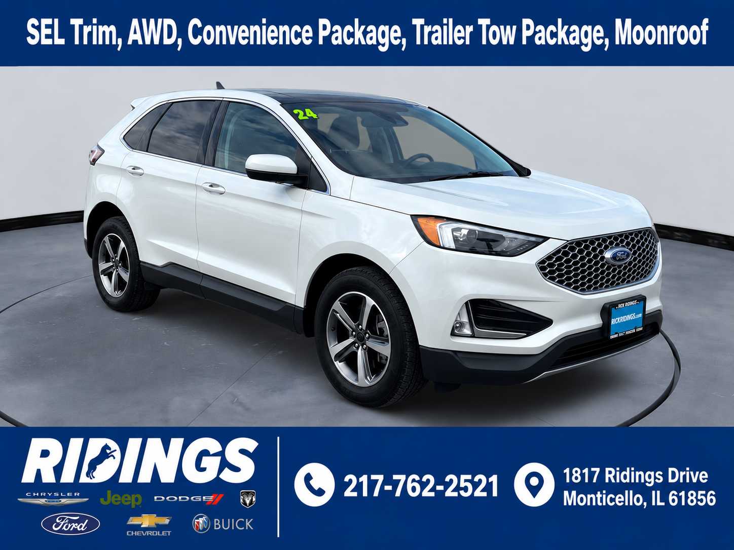 Used 2024 Ford Edge SEL AWD