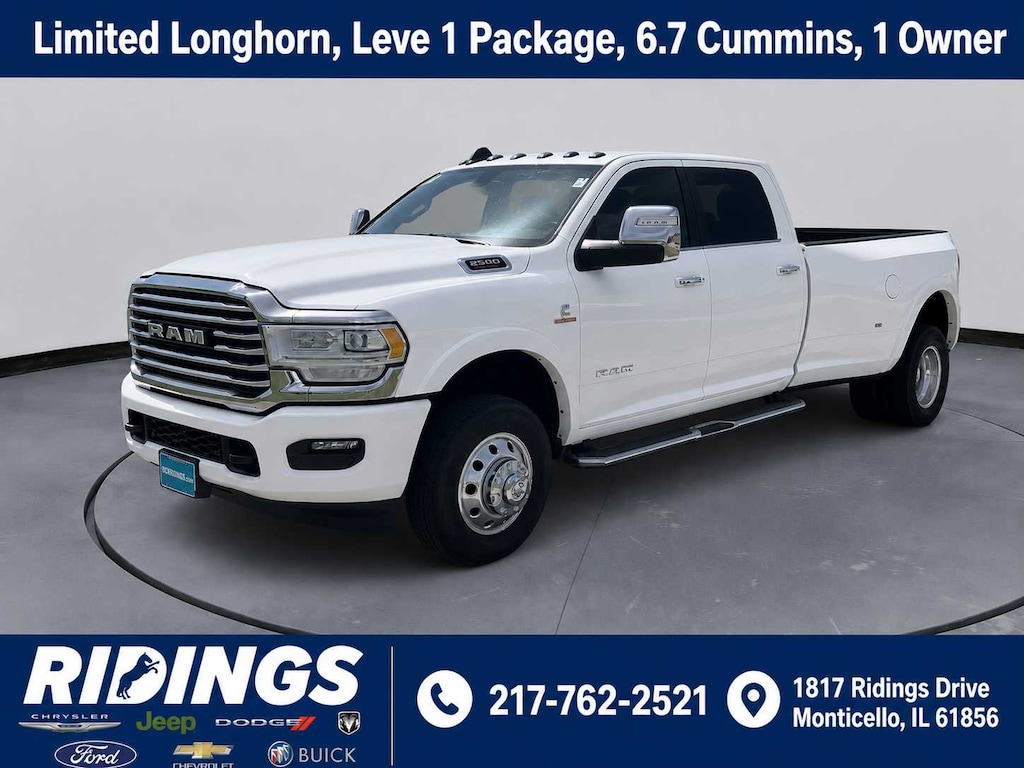 Used 2024 Ram 3500 Longhorn 4x4 Crew Cab 8 Box 4x4 Crew Cab 8 Box