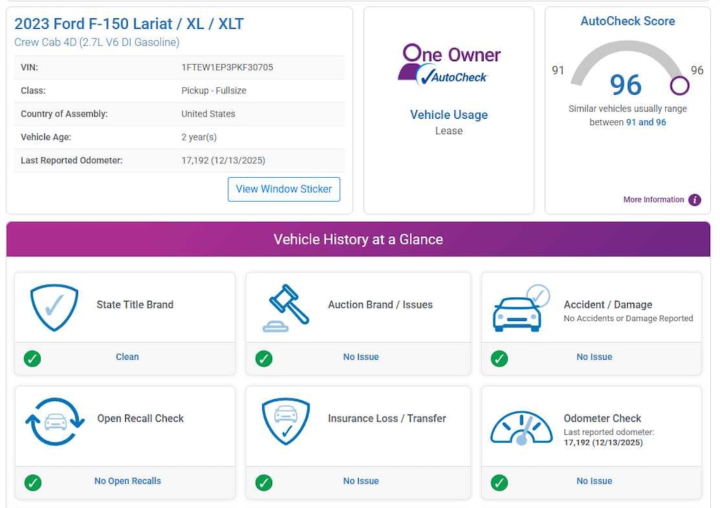 Used 2023 Ford F-150 XLT 4WD Supercrew 5.5 Box 4WD SuperCrew 5.5 Box