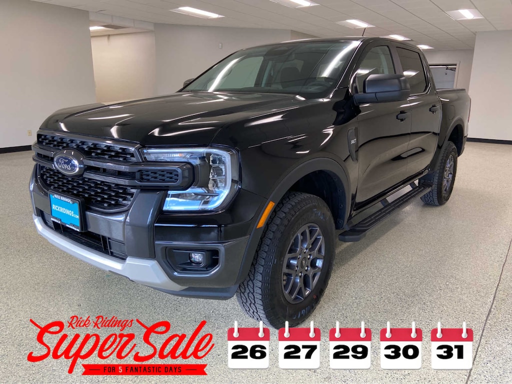 New 2025 Ford Ranger XLT 4WD Supercrew 5 Box 4WD SuperCrew 5 Box