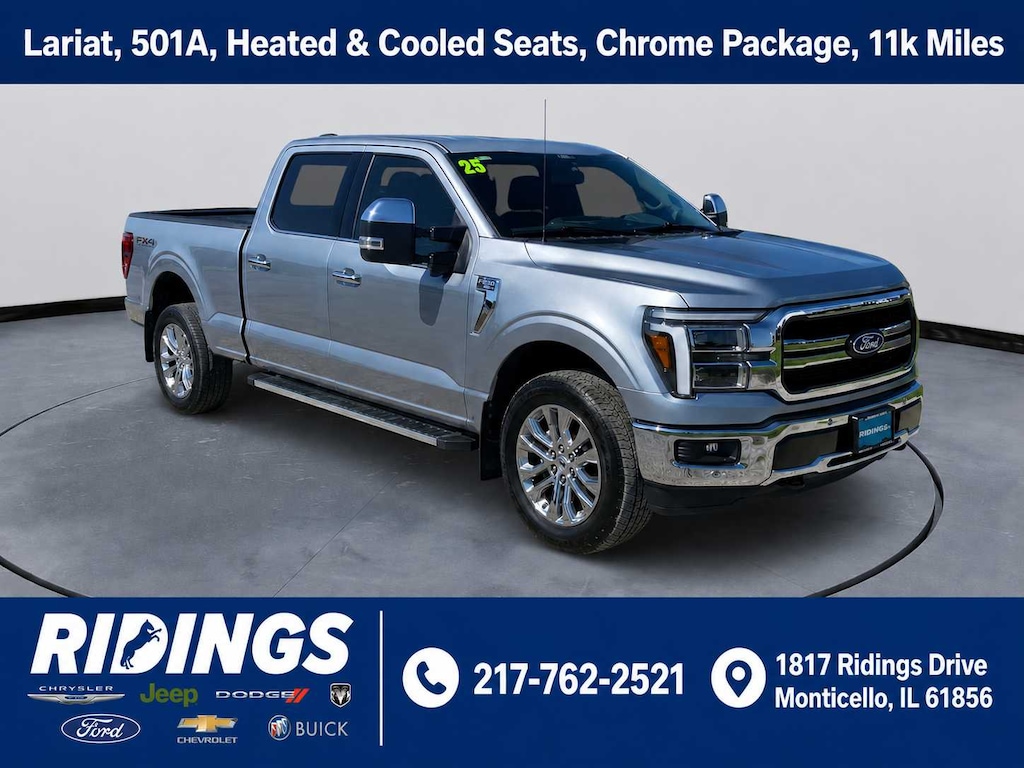 Used 2025 Ford F-150 Lariat 4WD Supercrew 5.5 Box 4WD SuperCrew 5.5 Box