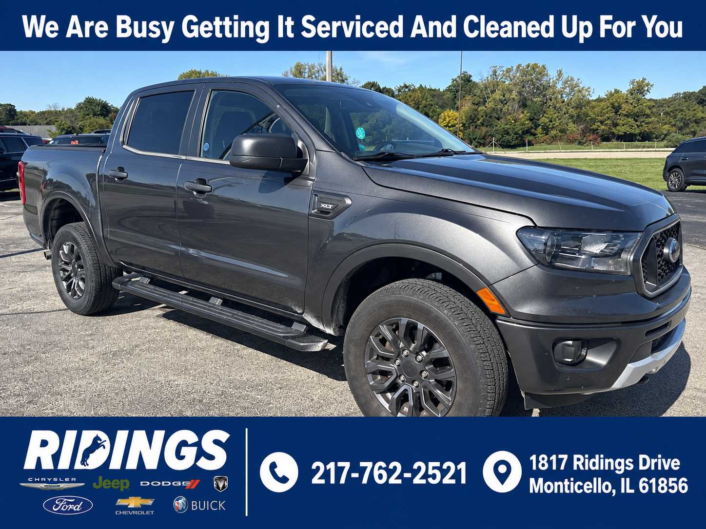 Used 2020 Ford Ranger XLT 4WD Supercrew 5 Box 4WD SuperCrew 5 Box