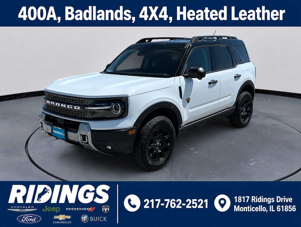 Used 2025 Ford Bronco Sport Badlands 4x4