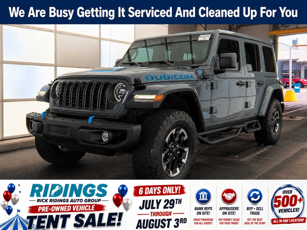 Used 2024 Jeep Wrangler 4xe Rubicon X 4x4