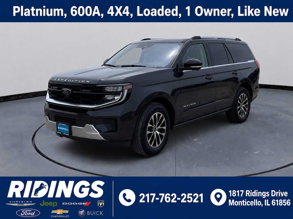 Used 2025 Ford Expedition Platinum 4x4