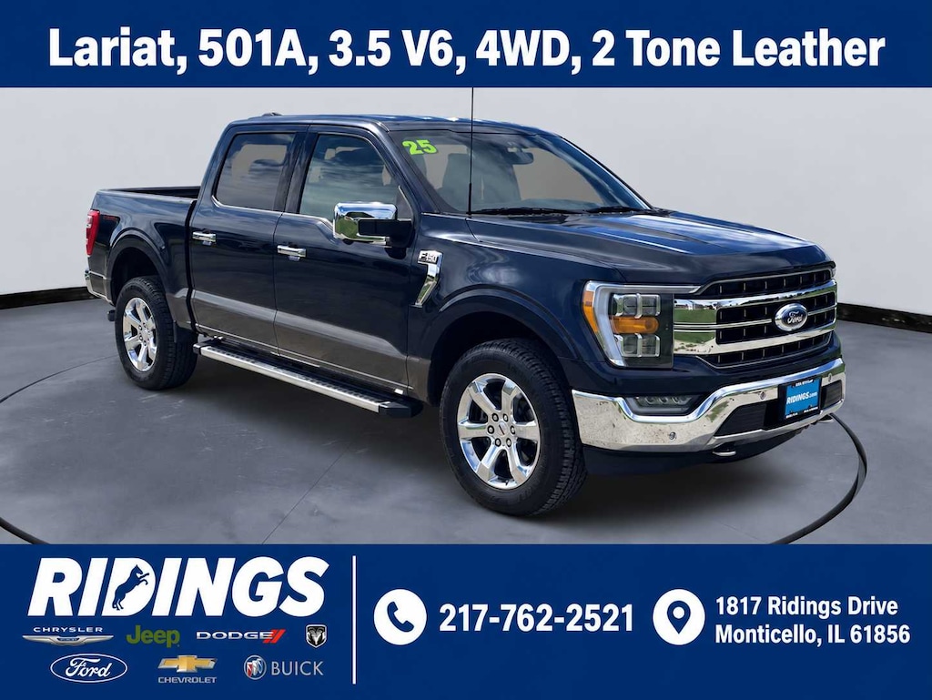 Used 2022 Ford F-150 Lariat 4WD Supercrew 5.5 Box 4WD SuperCrew 5.5 Box