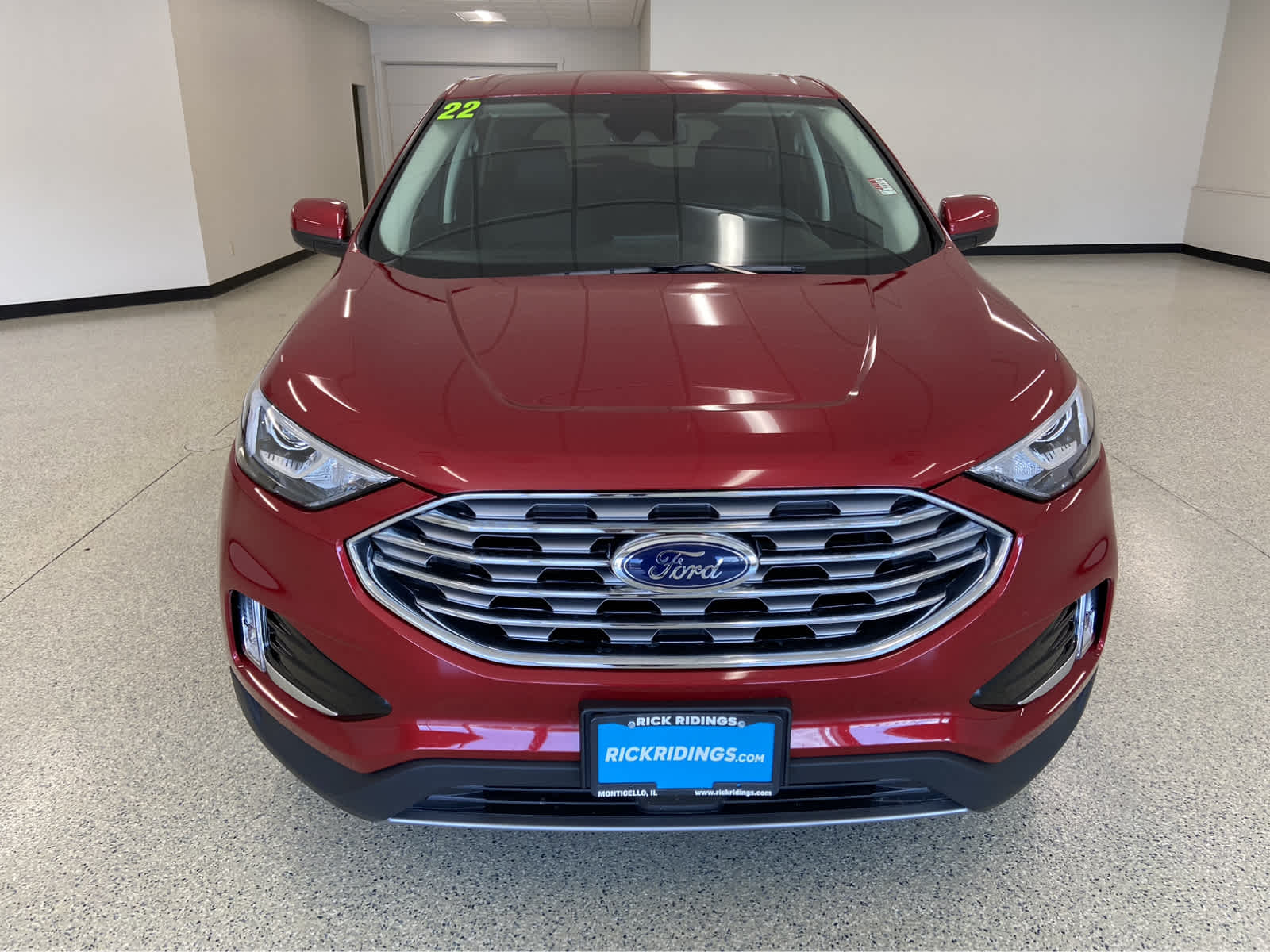 Used 2022 Ford Edge SEL with VIN 2FMPK4J94NBA11100 for sale in Monticello, IL