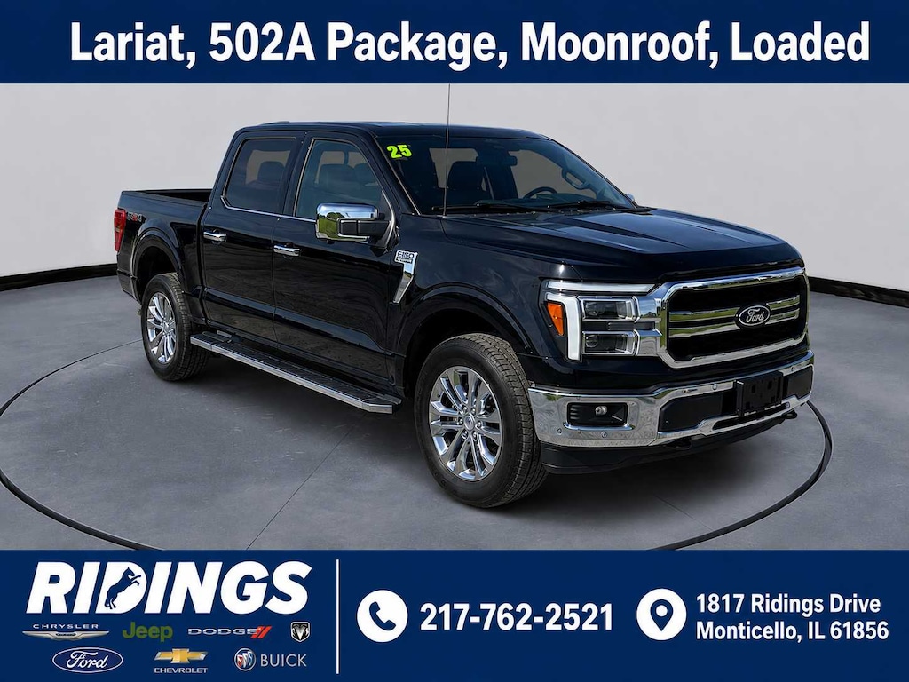 Used 2025 Ford F-150 Lariat 4WD Supercrew 5.5 Box 4WD SuperCrew 5.5 Box