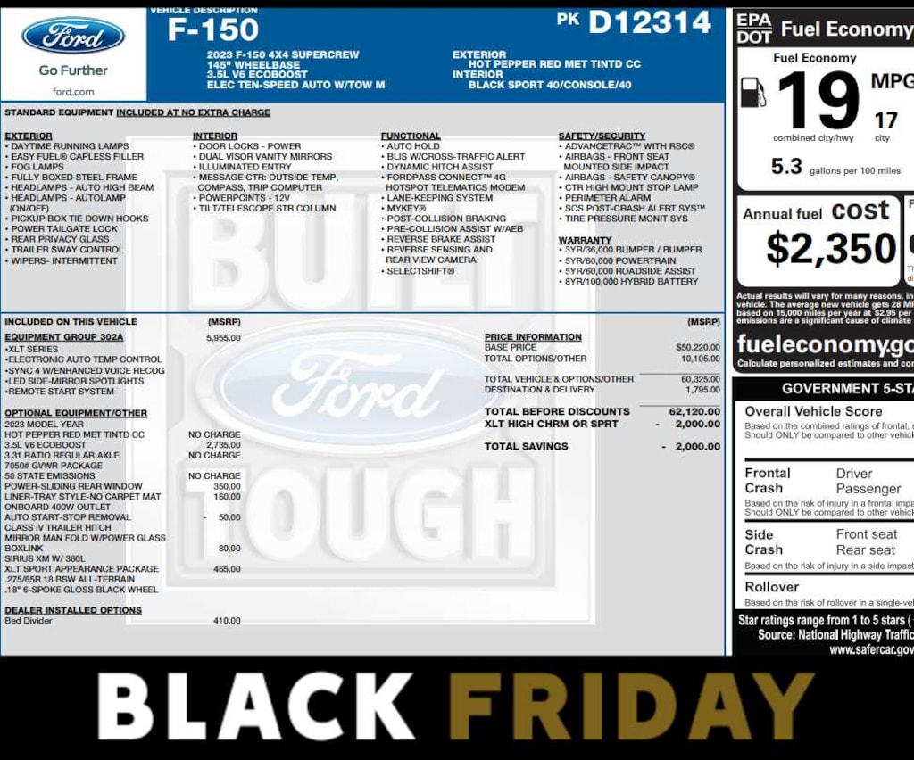 Used 2023 Ford F-150 XLT