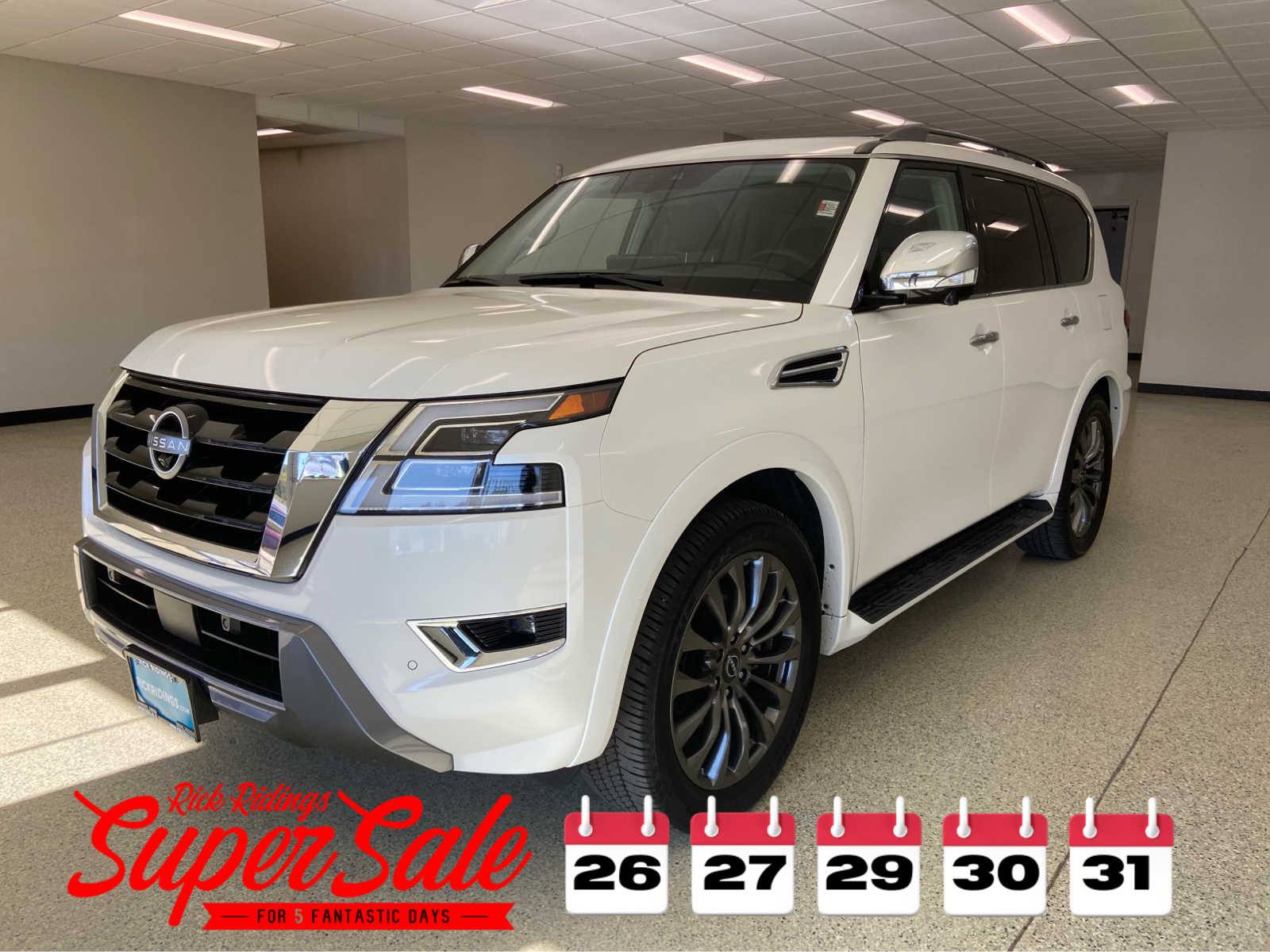 2024 Nissan Armada Platinum's photo