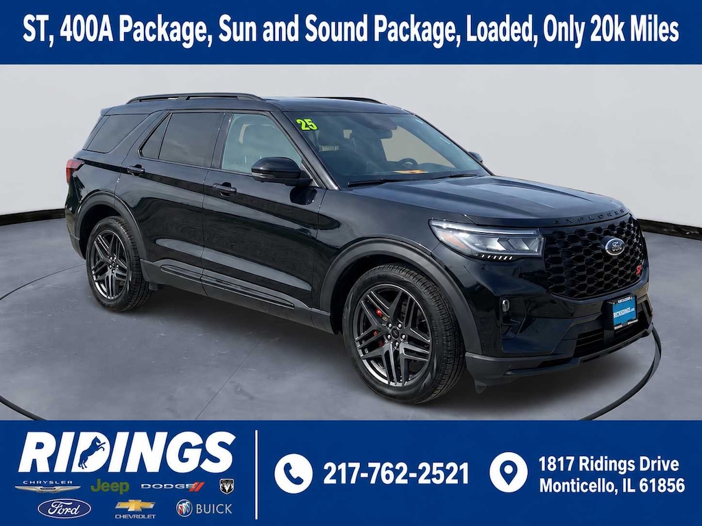 Used 2025 Ford Explorer ST 4WD