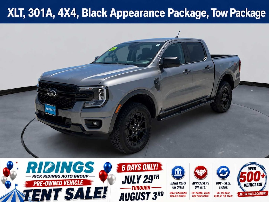 Used 2025 Ford Ranger XLT 4WD Supercrew 5 Box 4WD SuperCrew 5 Box