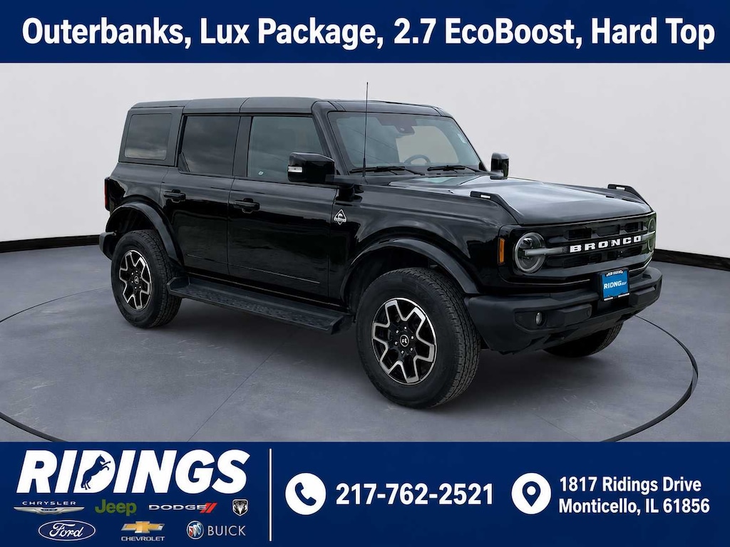 Used 2025 Ford Bronco Outer Banks 4x4