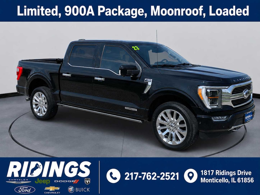 Used 2023 Ford F-150 Limited 4WD Supercrew 5.5 Box 4WD SuperCrew 5.5 Box