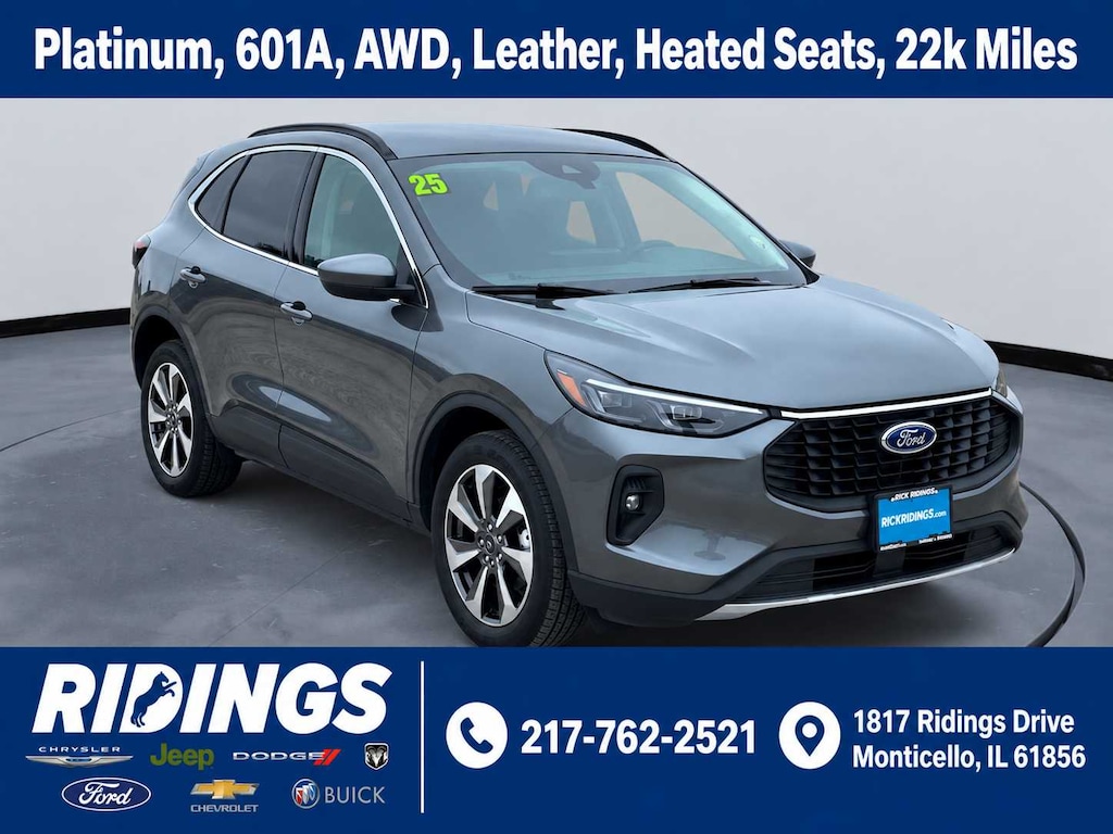 Used 2025 Ford Escape Platinum AWD
