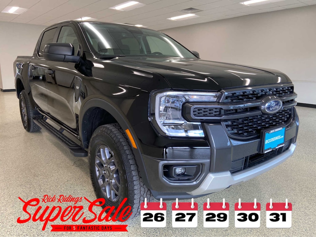 New 2025 Ford Ranger XLT 4WD Supercrew 5 Box 4WD SuperCrew 5 Box