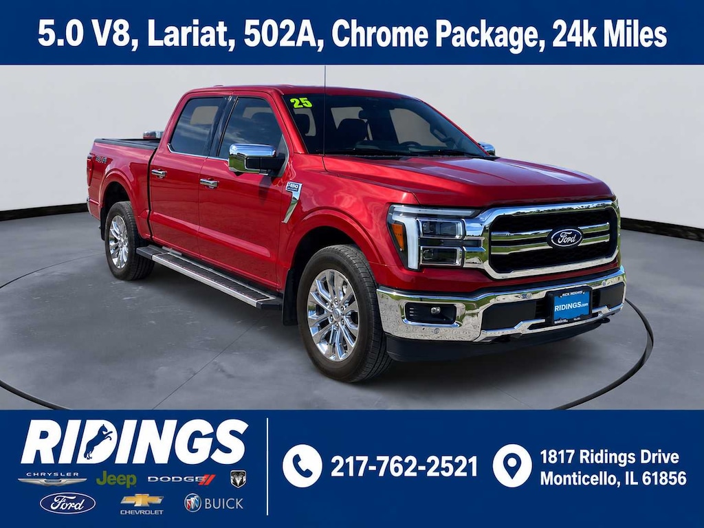 Used 2025 Ford F-150 Lariat 4WD Supercrew 5.5 Box 4WD SuperCrew 5.5 Box