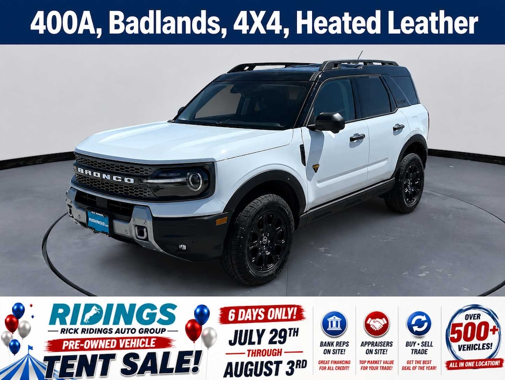 Used 2025 Ford Bronco Sport Badlands 4x4