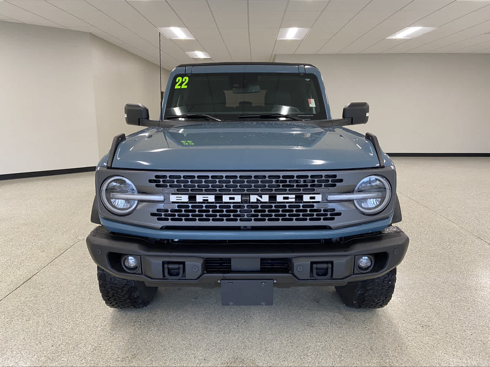 Used 2022 Ford Bronco 4-Door Badlands with VIN 1FMEE5DP2NLA92239 for sale in Monticello, IL