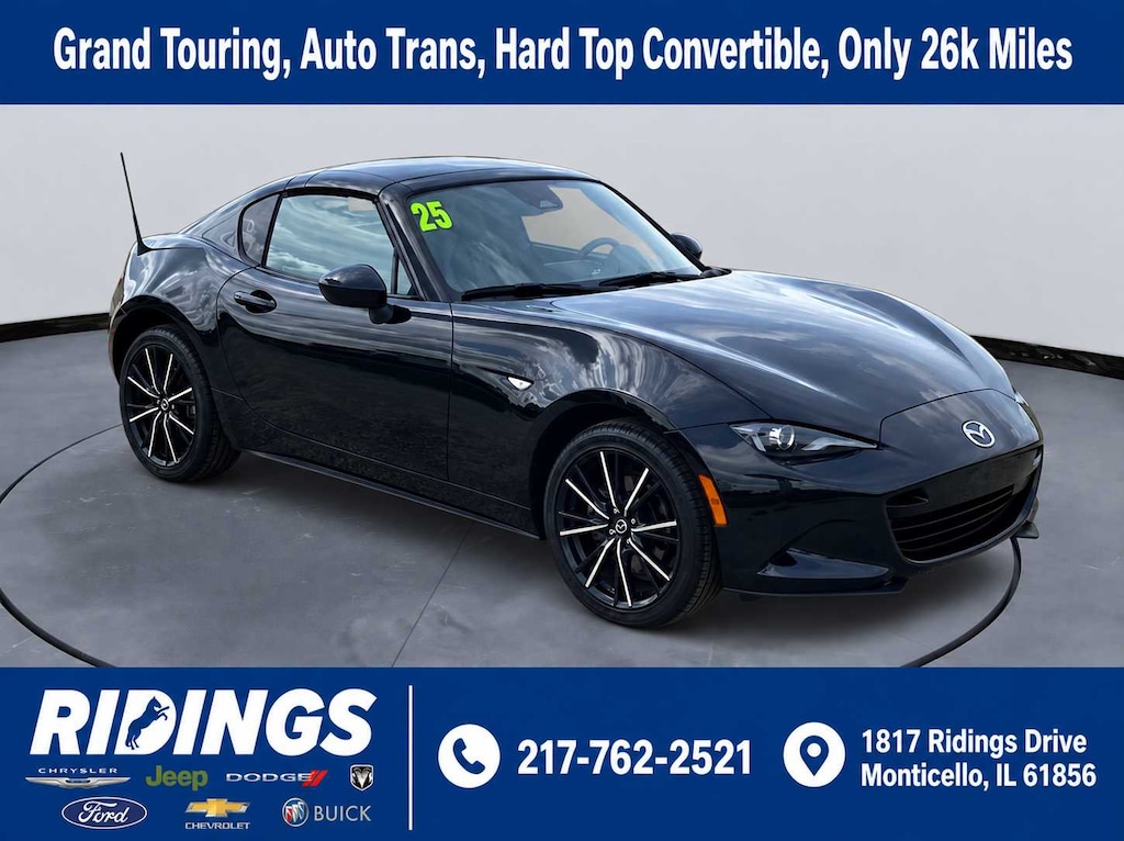 Used 2025 Mazda MX-5 Miata RF Grand Touring Auto