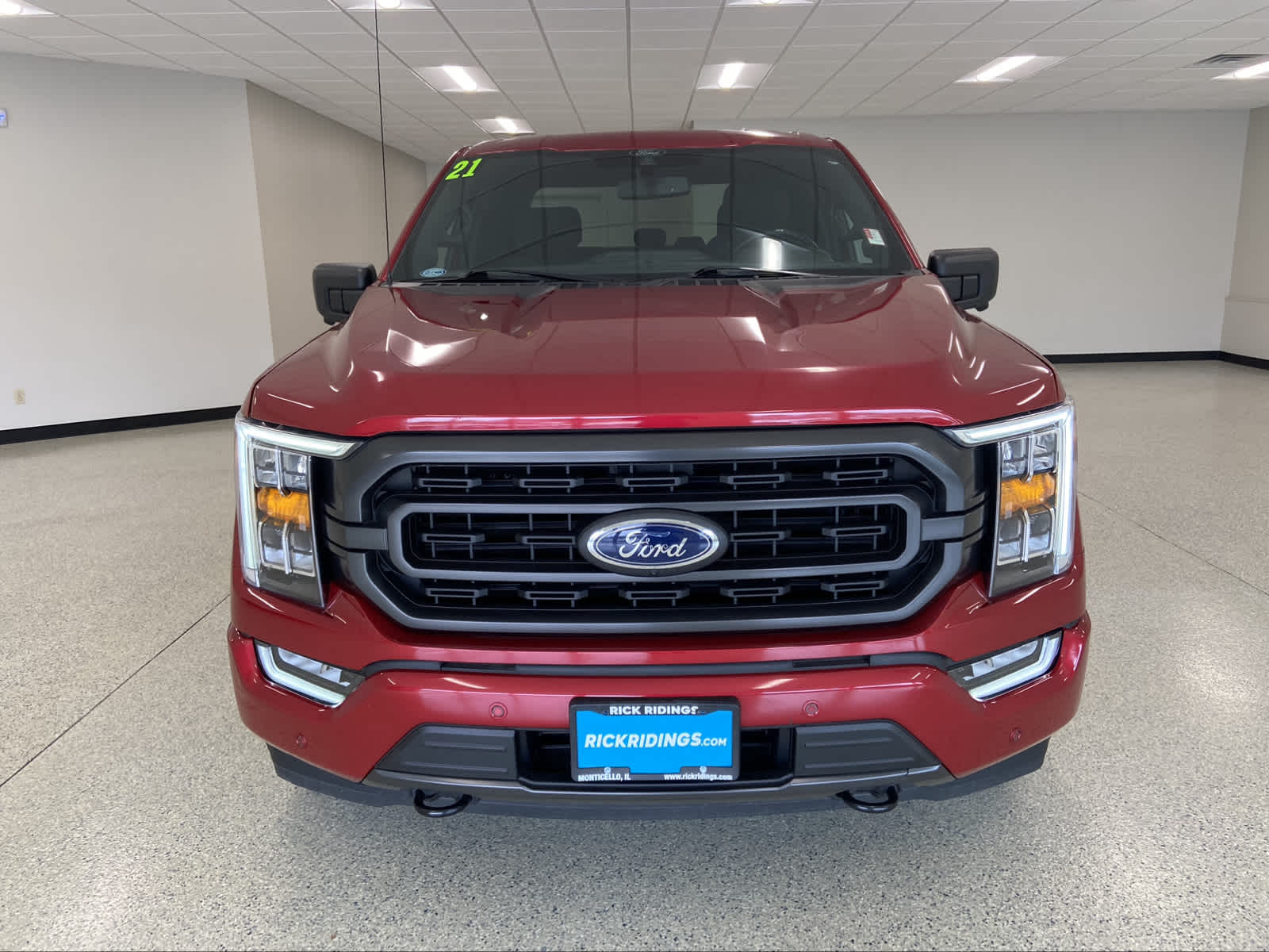 Used 2021 Ford F-150 XLT with VIN 1FTFW1E87MKD31701 for sale in Monticello, IL