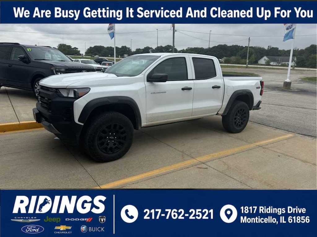 Used 2024 Chevrolet Colorado 4WD Trail Boss Crew Cab Crew Cab
