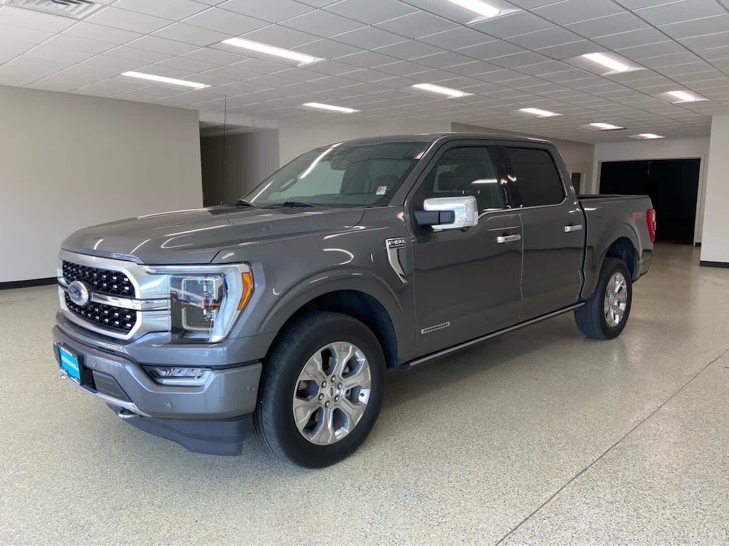 Used 2021 Ford F-150 Platinum 4WD Supercrew 5.5 Box 4WD SuperCrew 5.5 Box