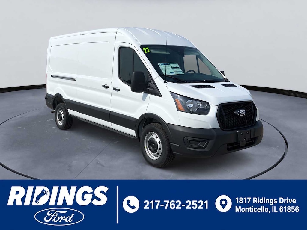 New 2027 Ford Transit Cargo Van Cargo Van T-250 148 Med Rf 9150 GVWR RWD
