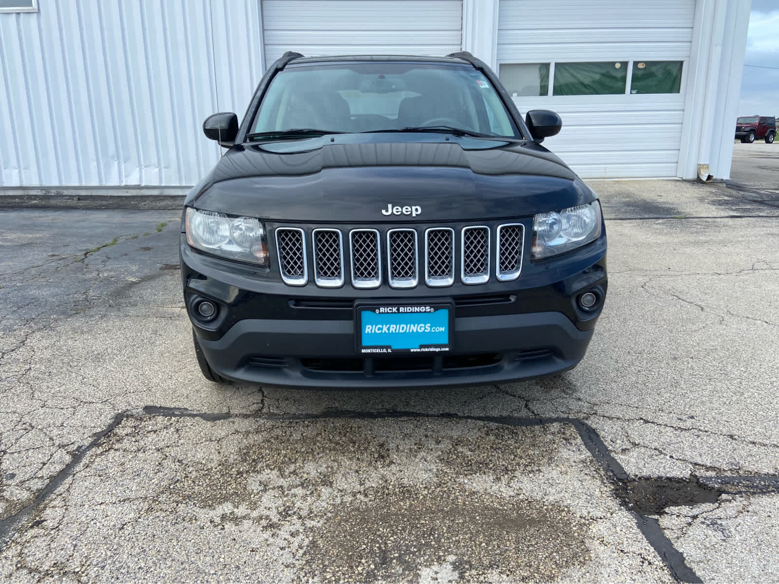 Used 2014 Jeep Compass Latitude with VIN 1C4NJCEB0ED535571 for sale in Monticello, IL