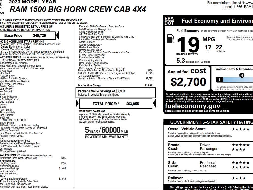 Used 2023 RAM Ram 1500 Pickup Big Horn/Lone Star with VIN 1C6SRFFT9PN698440 for sale in Monticello, IL